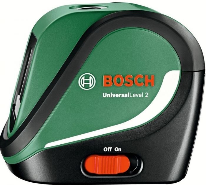 Нівелір лазерний Bosch UniversalLevel 2, діапазон± 4°, ± 0.5 мм на 30 м, до 10 м, 0.5 кг