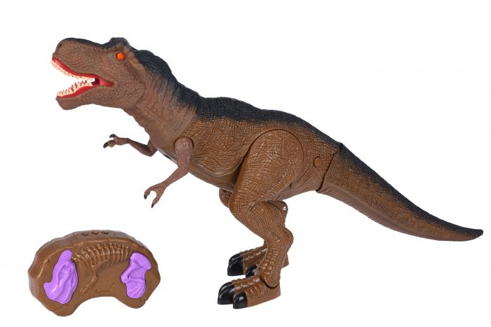 Динозавр Same Toy Dinosaur Planet Тиранозавр коричневий (світло, звук) RS6133Ut