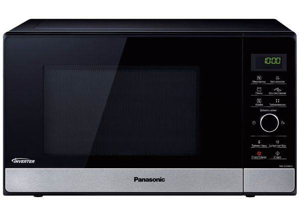 Мікрохвильова піч інверторна з грилем Panasonic NN-GD39HSZPE