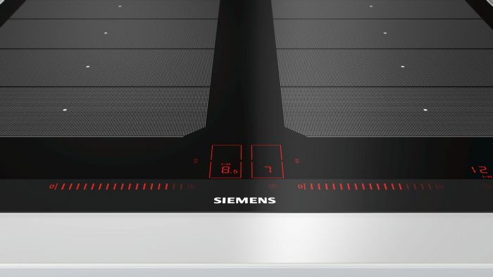Варильна індукційна поверхня Siemens EX675LXC1E -60см/4 конф/17 рівнів потуж/сенсор/чорний
