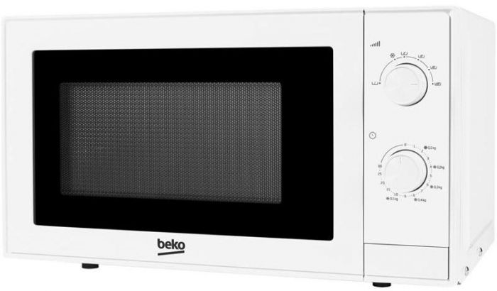 Мікрохвильова піч соло Beko  MOC20100W - 20л./700Вт/механіка/білий