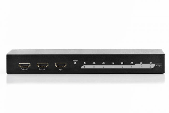 Відеосплітер DIGITUS HDMI (INx1 - OUTx8) 4K UHD