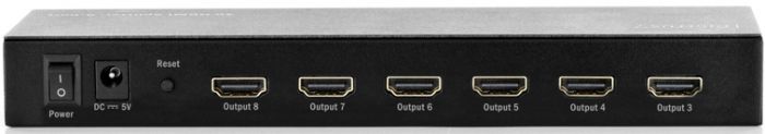 Відеосплітер DIGITUS HDMI (INx1 - OUTx8) 4K UHD