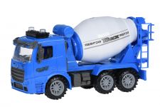 Машинка енерціонная Same Toy Truck Бетонозмішувач синя зі світлом і звуком 98-612AUt-1