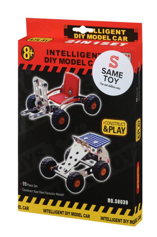 Конструктор металевий Same Toy Inteligent DIY Model Car 2 моделі 58039Ut