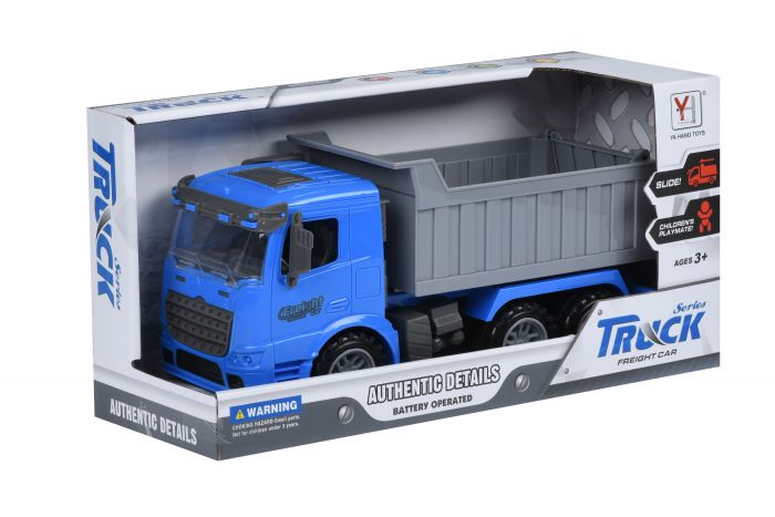 Машинка енерціонная Same Toy Truck Самоскид синій 98-611Ut-2