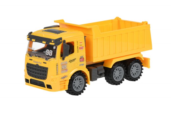 Машинка енерційна Same Toy Truck Самоскид жовтий 98-614Ut-1