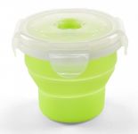 Контейнер-трансформер для їжі Nuvita 6м+ 230мл салатовий NV4466Lime