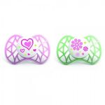 Пустушка ортодонтична Nuvita Air 6м+ 2шт. для дівчинки NV7080Pink