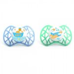 Пустушка ортодонтична Nuvita Air 6м+ 2шт. для хлопчика NV7080Blue