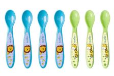Набір ложечок Nuvita 6м+ 7шт. Синій і салатовий NV1410Blue