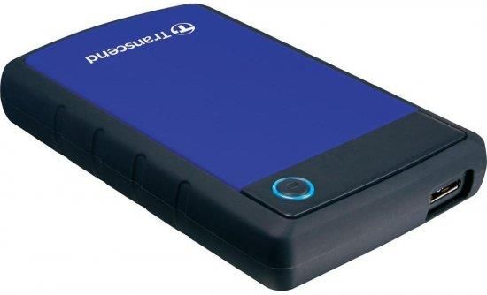 Портативний жорсткий диск Transcend 4TB USB 3.1 StoreJet 25H3 Blue