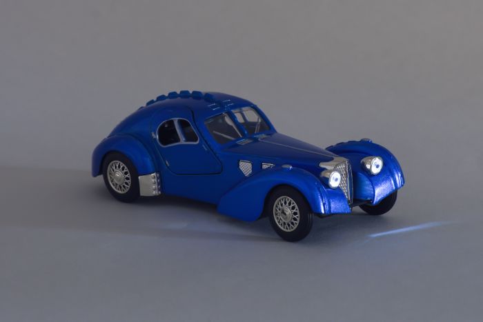 Автомобіль 1:28 Same Toy Vintage Car зі світлом і звуком Синій HY62-2Ut-5