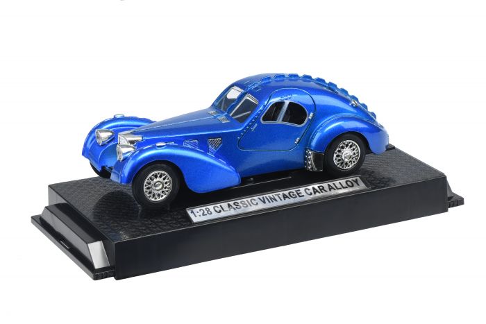 Автомобіль 1:28 Same Toy Vintage Car зі світлом і звуком Синій HY62-2Ut-5