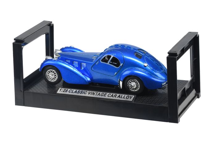 Автомобіль 1:28 Same Toy Vintage Car зі світлом і звуком Синій HY62-2Ut-5