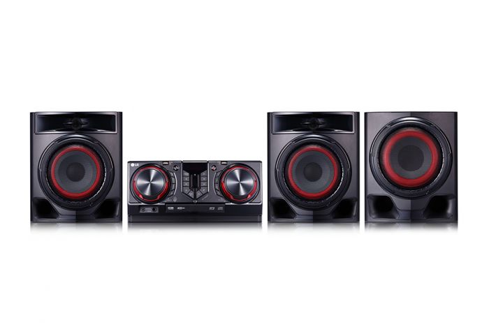 LG Мікросистема XBOOM CJ45 2.1, 720W, FM, CD, USB, Karaoke, Wireless