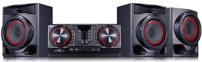 LG Мікросистема XBOOM CJ45 2.1, 720W, FM, CD, USB, Karaoke, Wireless