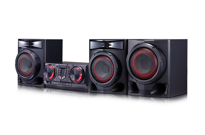 LG Мікросистема XBOOM CJ45 2.1, 720W, FM, CD, USB, Karaoke, Wireless