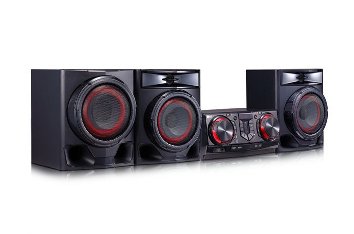 LG Мікросистема XBOOM CJ45 2.1, 720W, FM, CD, USB, Karaoke, Wireless