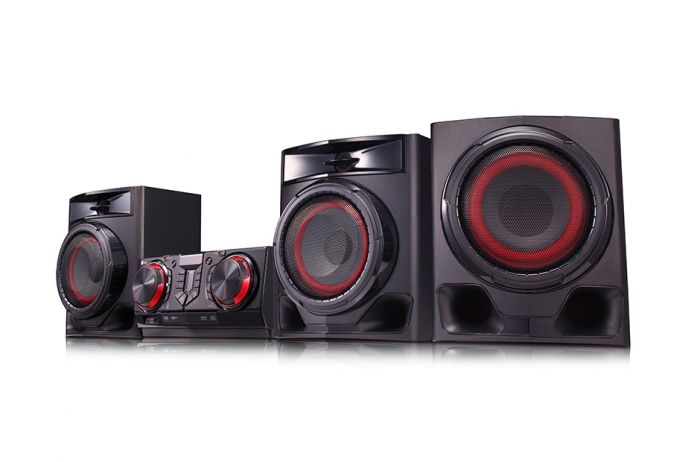 LG Мікросистема XBOOM CJ45 2.1, 720W, FM, CD, USB, Karaoke, Wireless