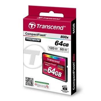 Карта пам'яті Transcend CompactFlash  64GB 800X