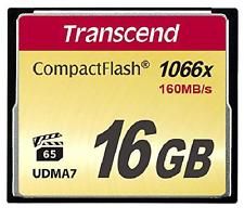 Карта пам'яті Transcend CompactFlash  16GB 1066X