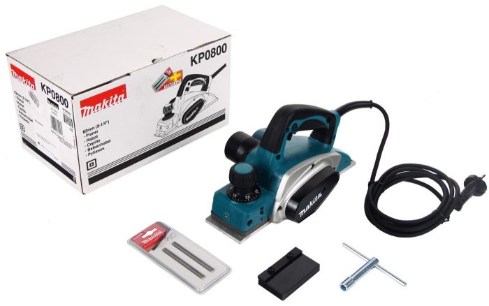 Рубанок Makita KP0800, 620Вт, 82мм, 2.6 кг