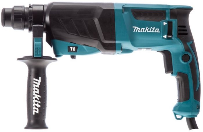 Перфоратор Makita HR2630, SDS+, 800Вт, 2.4 Дж, 2.8 кг