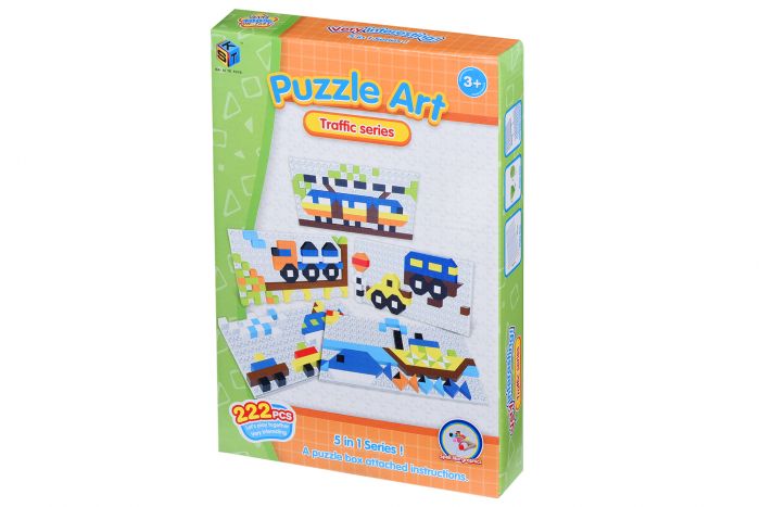 Пазл Same Toy Мозаїка Puzzle Art Traffic serias 222 ел. 5991-4Ut