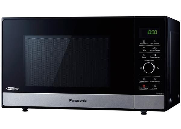 Мікрохвильова піч інверторна з грилем Panasonic NN-GD38HSZPE