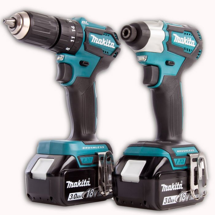 Набір акумуляторного інструменту Makita DLX2220 (DTD155, DDF483, DC18RC, BL1830Bx2, сумка), 18В LXT