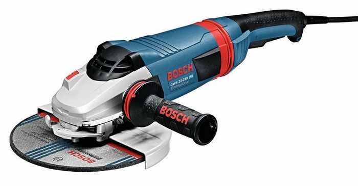 Шліфмашина кутова Bosch GWS 22-230 LVI, 2200Вт, 230мм, 6500об/хв