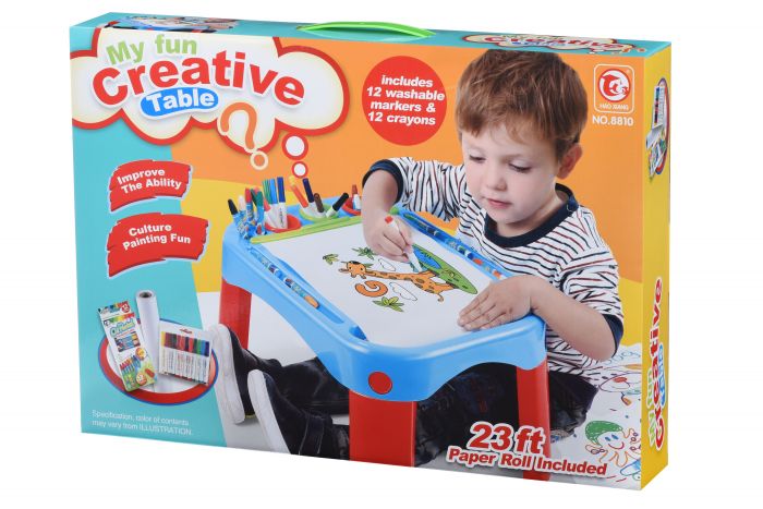 Навчальний стіл Same Toy My Fun Creative table з аксесуарами 8810Ut