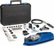 Шліфувально-гравірувальна машина Dremel 4000-4/65 EZ, 175Вт, 5000-35000об/хв, 65 насадок, 0.66кг Шліфувально-гравірувальна машина Dremel 4000-4/65 EZ, 175Вт, 5000-35000об/хв, 65 насадок, 0.66кг