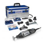 Шліфувально-гравірувальна машина Dremel 4000-6/128 Platinum, 175Вт, 5000-35000об/хв, 128 насадок Шліфувально-гравірувальна машина Dremel 4000-6/128 Platinum, 175Вт, 5000-35000об/хв, 128 насадок