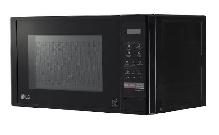 Мікрохвильова піч LG MS2042DB, 20 л, 700 Вт, електрон. керування, Чорний