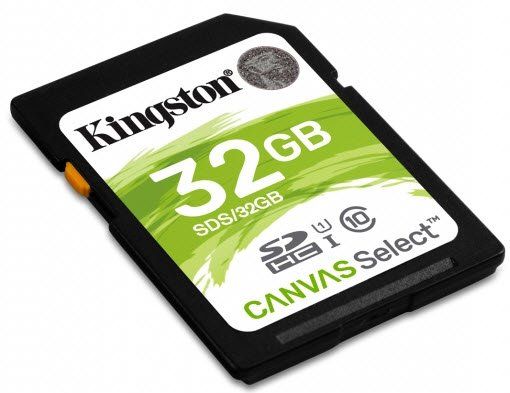 Карта пам'яті Kingston SD  32GB C10 UHS-I R80MB/s