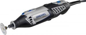 Шліфувально-гравірувальна машина Dremel 4000-1/45, 175Вт, 5000-35000об/хв, 45 насадок, 0.66кг Шліфувально-гравірувальна машина Dremel 4000-1/45, 175Вт, 5000-35000об/хв, 45 насадок, 0.66кг