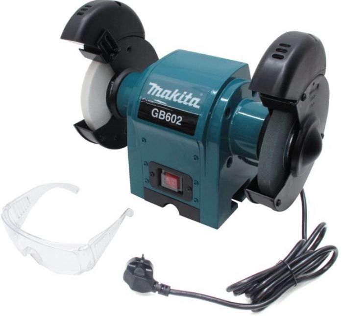 Точильний верстат Makita GB 602 W, 250Вт, 150мм + оснащення, 9.2 кг