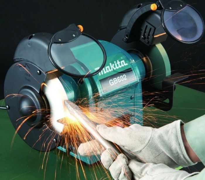 Точильний верстат Makita GB 602 W, 250Вт, 150мм + оснащення, 9.2 кг