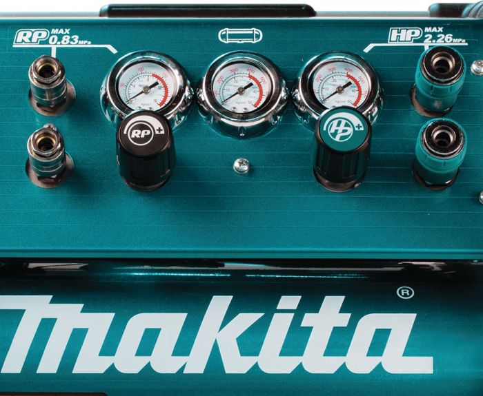 Компресор Makita AC 310 H, 1800Вт, 6л, 5-23 бар, 106 л/хв, 36 кг