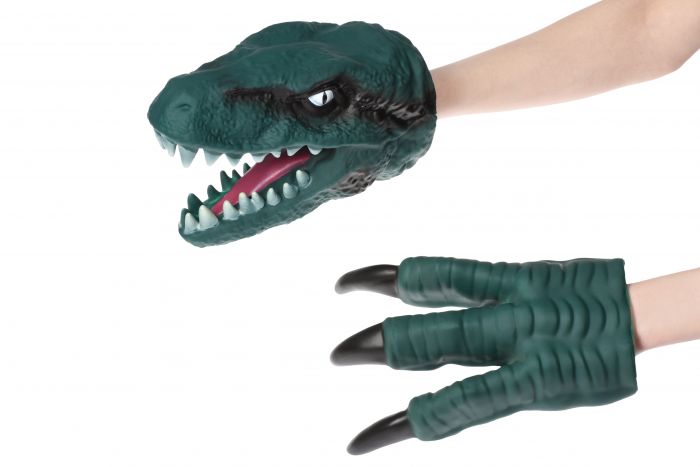 Ігровий набір Same Toy Dino Animal Gloves Toys зелений AK68623Ut