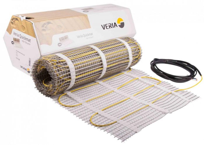 Мат нагрівальний Veria Quickmat 150, 2х жильний, 9.0 кв.м, 1350W, 0.5х18м, 230V