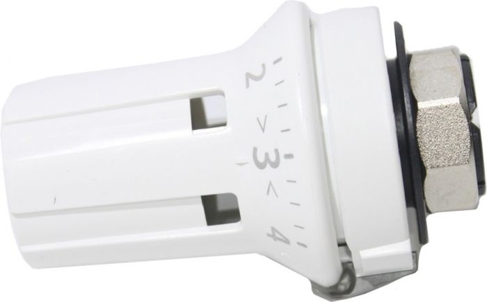 Термостатична головка Danfoss RAW-K 5030, М30х1.5, Kermi, +8...28 ° C, біла