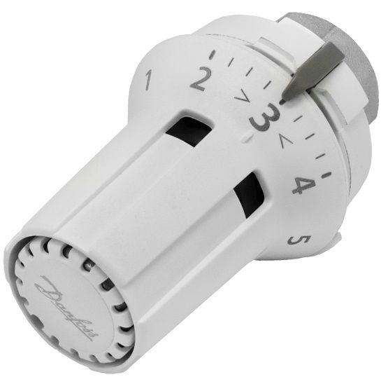 Термостатична головка Danfoss RAW-K 5030, М30х1.5, Kermi, +8...28 ° C, біла