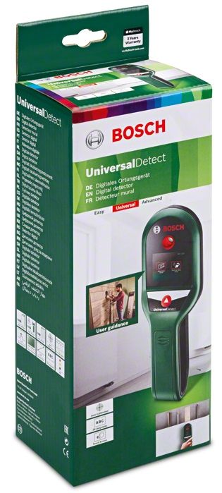 Детектор Bosch UniversalDetect, до 100 мм