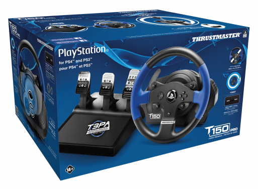 Кермо і педалі для PC/PS4 Thrustmaster T150 RS PRO Official PS4™ licensed