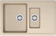 Кухонна мийка Franke BASIS BFG 651-78 Фраграніт/780х500х200/Словаччина/Бежевий