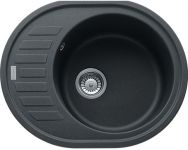 Кухонні мийки Franke RONDA ROG 611-62 Фраграніт/620х500х205/Словаччина/Графіт
