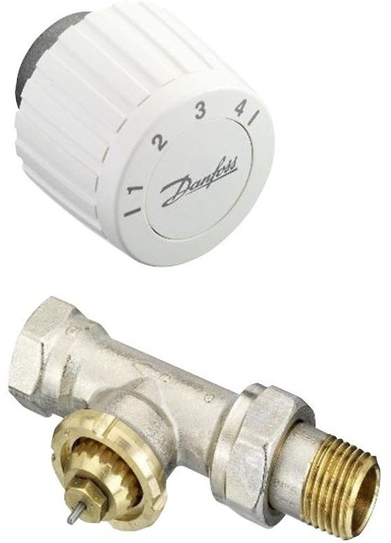 Обмежувач температури Danfoss RTL, DN 15, FJVR, 1/2", 120 ° C, прямий